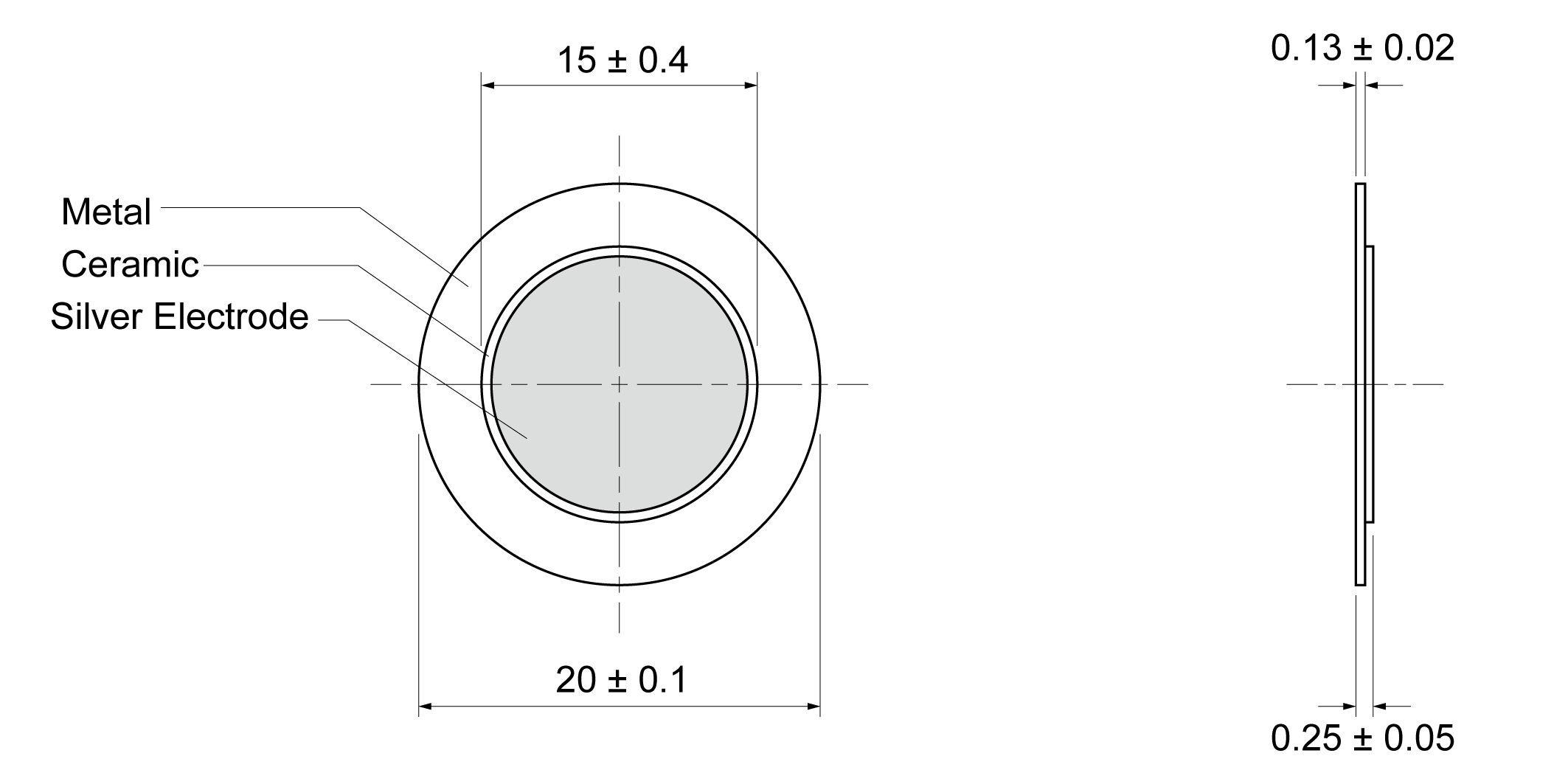 PDN200-0400B Mechanical Drawing